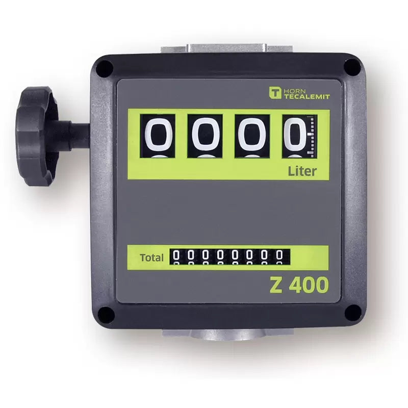 Z400 Flow Meter Direction from Bottom to Top