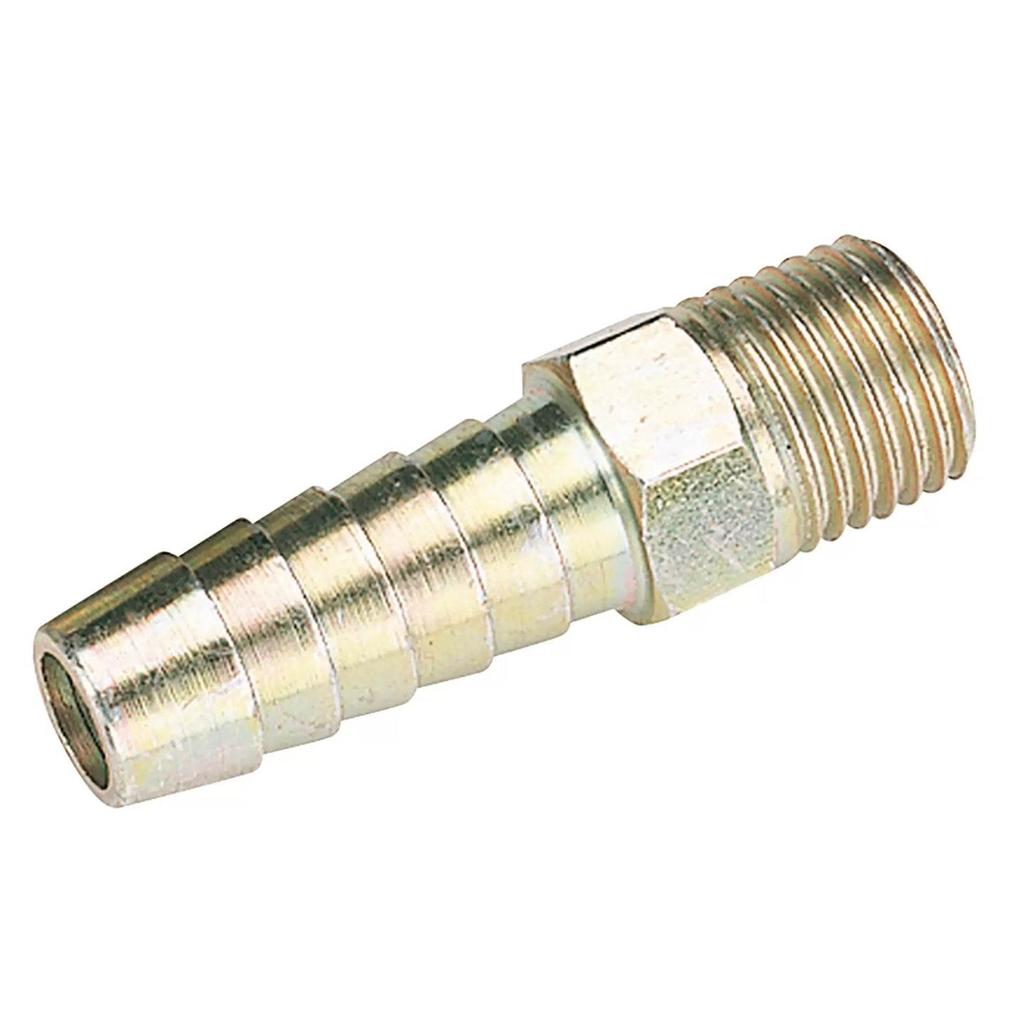 Draper Tools - 25801 - 1/4" BSP Taper 3/8" Bore PCL Male Screw Tailpiece (Sold Loose)