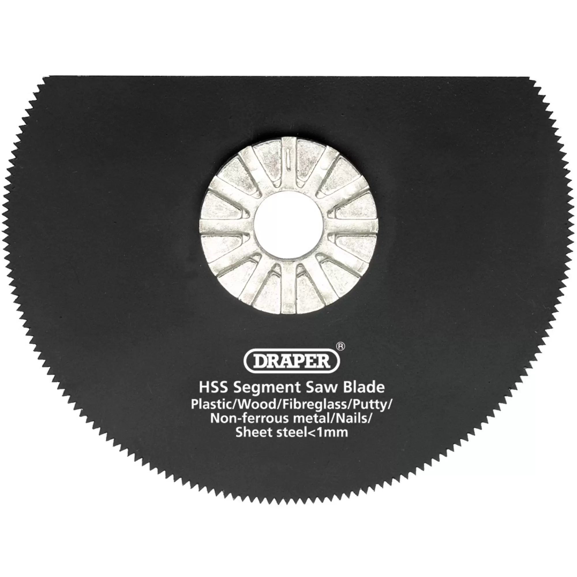 Draper HSS Segment Saw Blade 88mm Diameter 18tpi