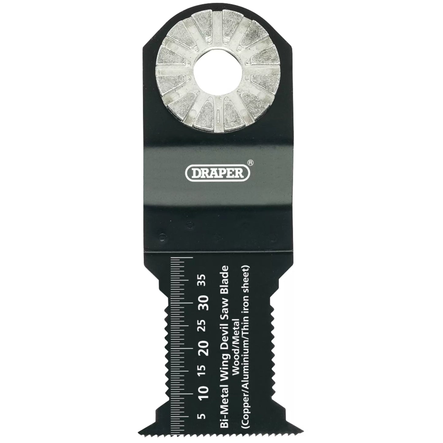 Draper Tools - 26128 - Bi-Metal Wing Devil Saw Blade, 36 x 22mm, 18tpi