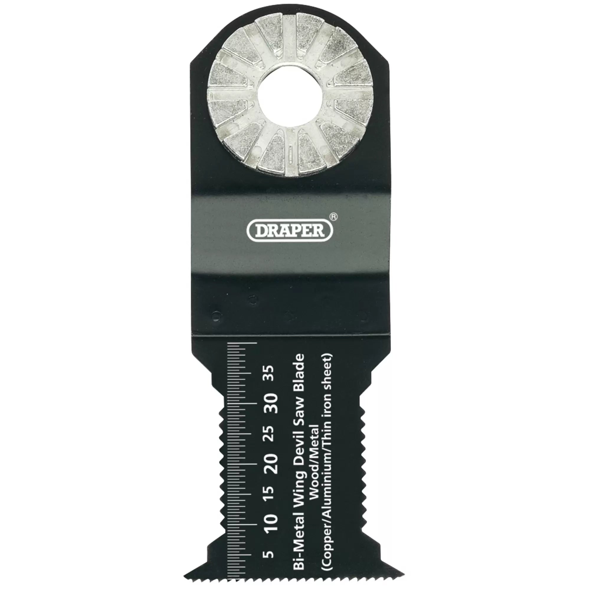 Draper Tools - 26128 - Bi-Metal Wing Devil Saw Blade, 36 x 22mm, 18tpi