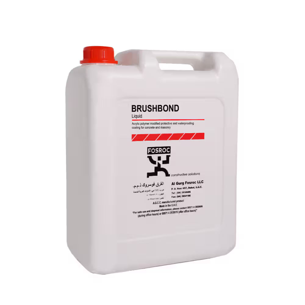 Fosroc Brushbond Waterproofing Kit - 7kg Liquid + 20kg Powder (27kg) - White