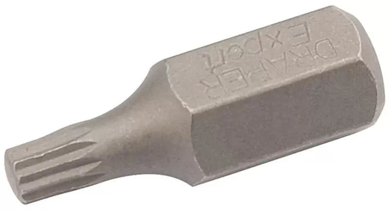 Draper Tools - 26275 - M5 x 30mm Spline 10mm Insert Bit for Mechanic's Bit Sets 21932, 33614 and 59985
