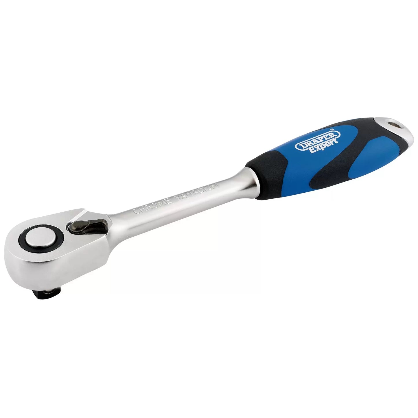 Draper Tools - 26504 - Draper Expert Soft Grip Reversible Ratchet, 1/2" Sq. Dr., 72 Tooth