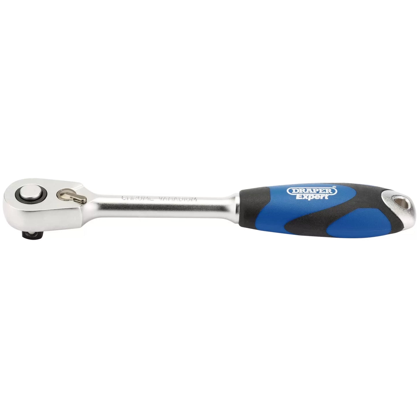 Draper Tools - 26515 - Draper Expert 60 Tooth Micro Head Reversible Soft Grip Ratchet, 3/8" Sq. Dr