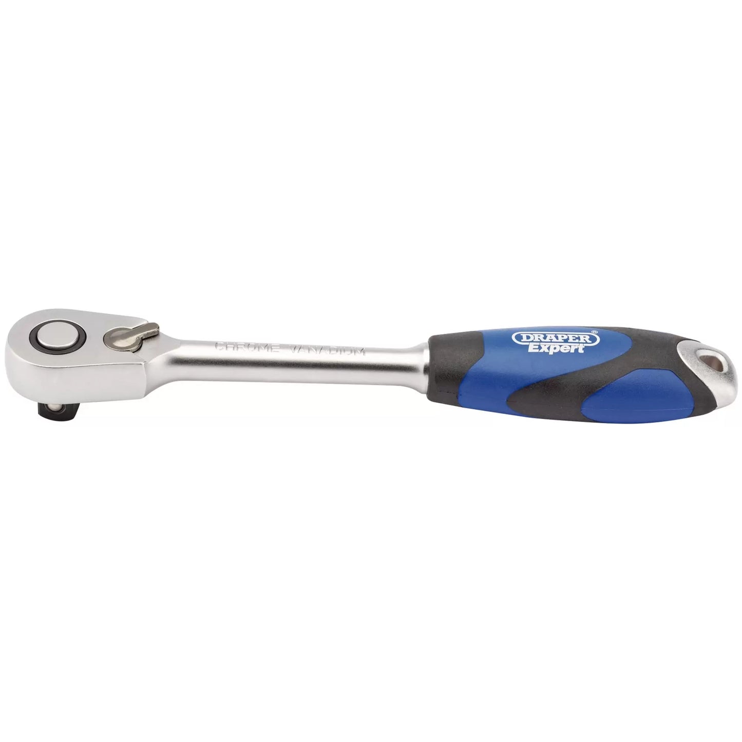 Draper Tools - 26516 - Draper Expert 60 Tooth Micro Head Reversible Soft Grip Ratchet, 1/2" Sq. Dr