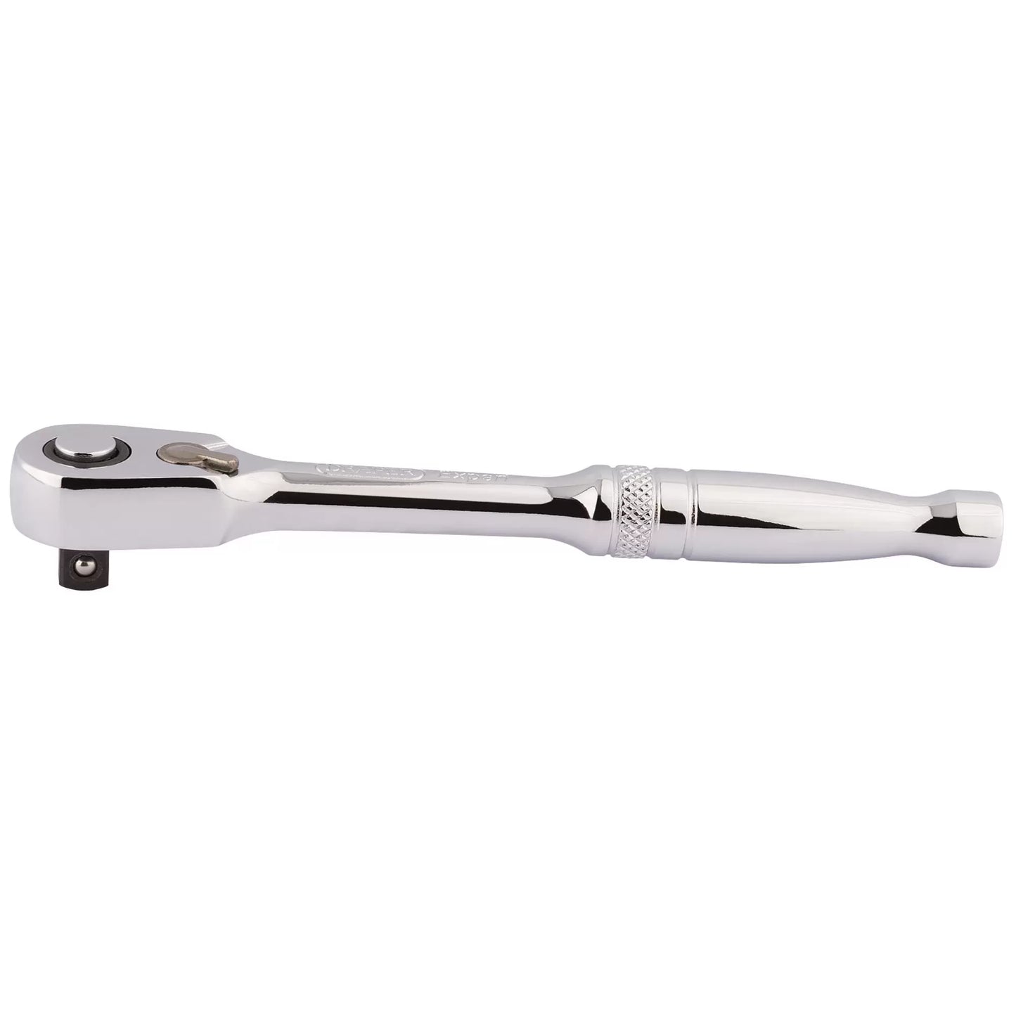 Draper Tools - 26517 - Draper Expert 60 Tooth Micro Head Reversible Ratchet, 1/4" Sq. Dr