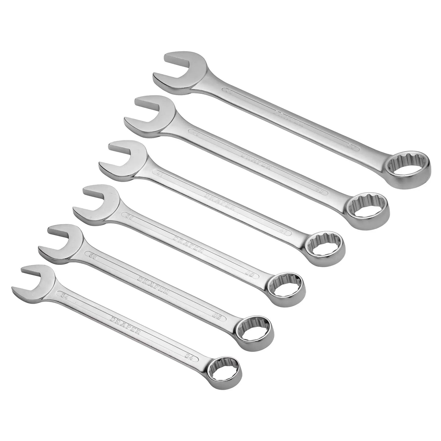 Draper Tools - 26695 - Draper HI-TORQ® Metric Combination Spanner Set (6 Piece)