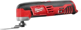 Milwaukee  2426-20 M12 12 Volt Redlithium Ion 20,000 OPM Variable Speed Cordless Multi Tool with Multi-Use Blade, Sanding Pad, and Multi-Grit Sanding Papers (Battery Not Included, Power Tool Only)