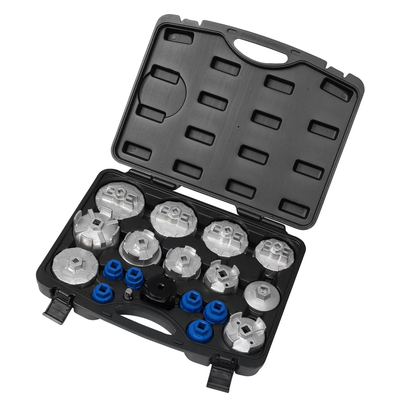 Draper Tools - 27237 - Oil Filter Cap Wrench Set (19 Piece)