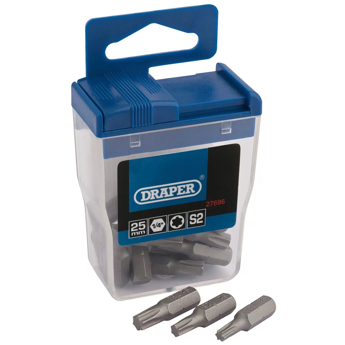 Draper Tools - 27696 - Draper TX-STAR® Assorted Long Insert Bits, 25mm (20 Piece)