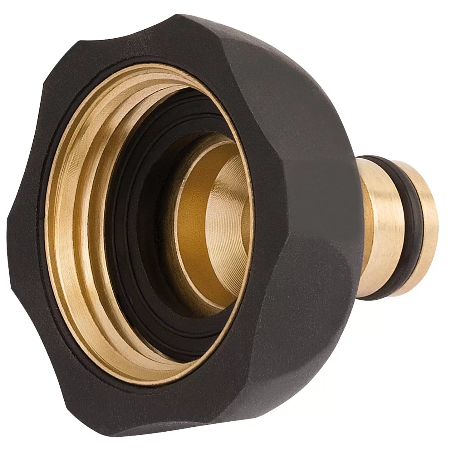 Draper Tools - 27697 - Brass and Rubber Tap Connector, 1"