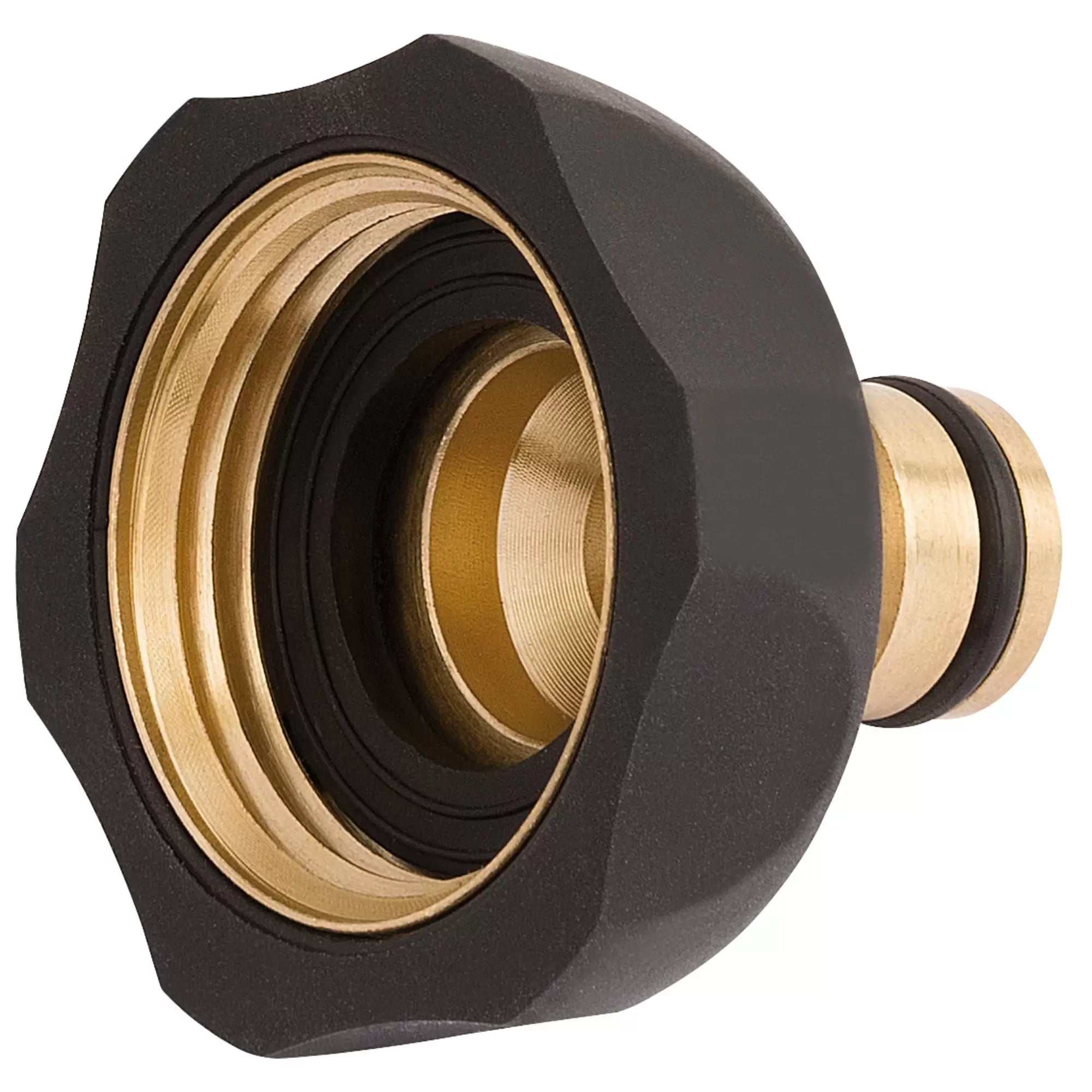 Draper Tools - 27697 - Brass and Rubber Tap Connector, 1"