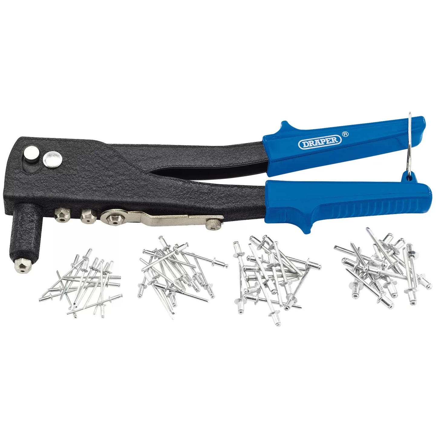 Draper Tools - 27847 - Hand Riveter Kit for Aluminium Rivets