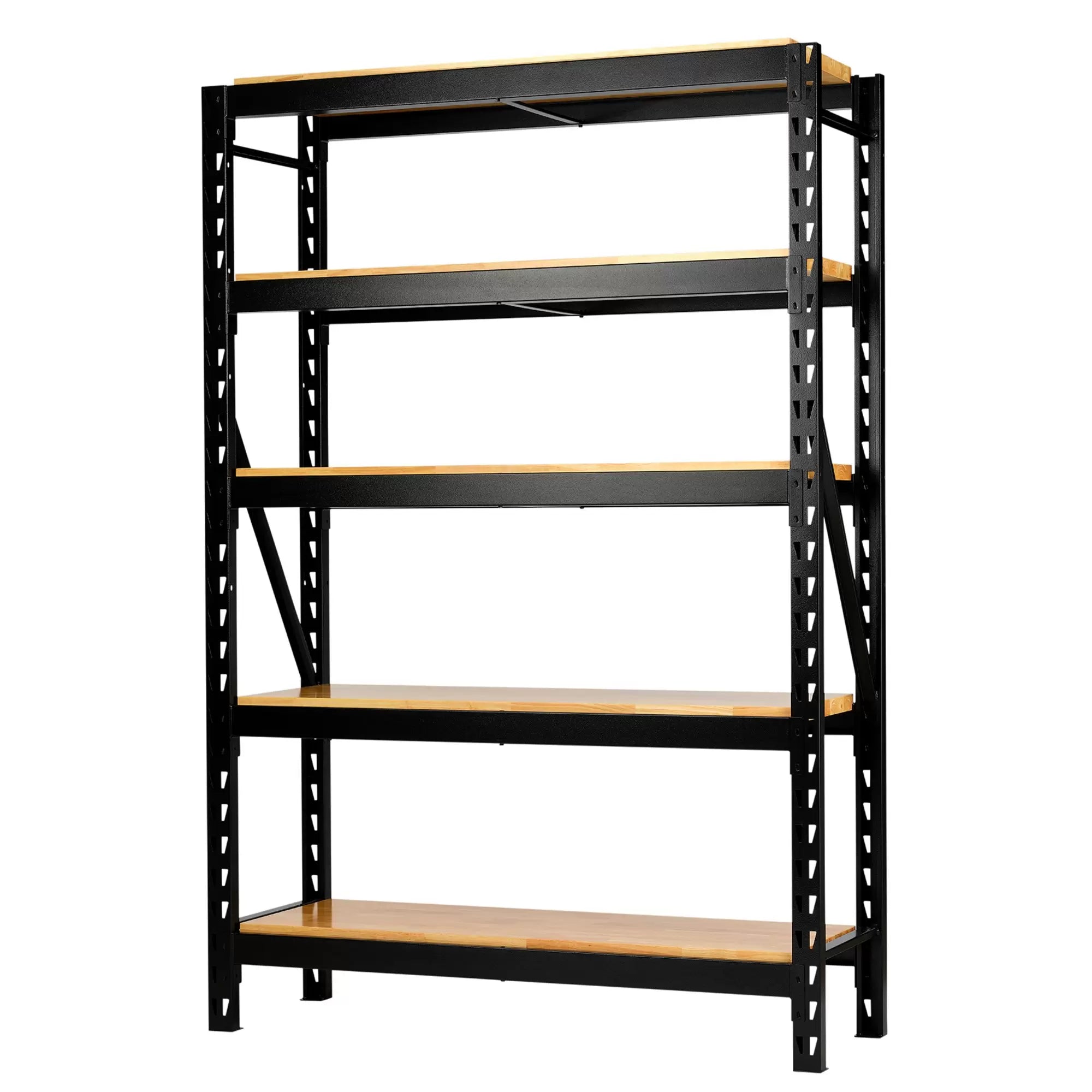Draper Tools - 27995 - BUNKER 22 Piece Modular 5 Tier Racking with Hardwood Shelving, 1500mm
