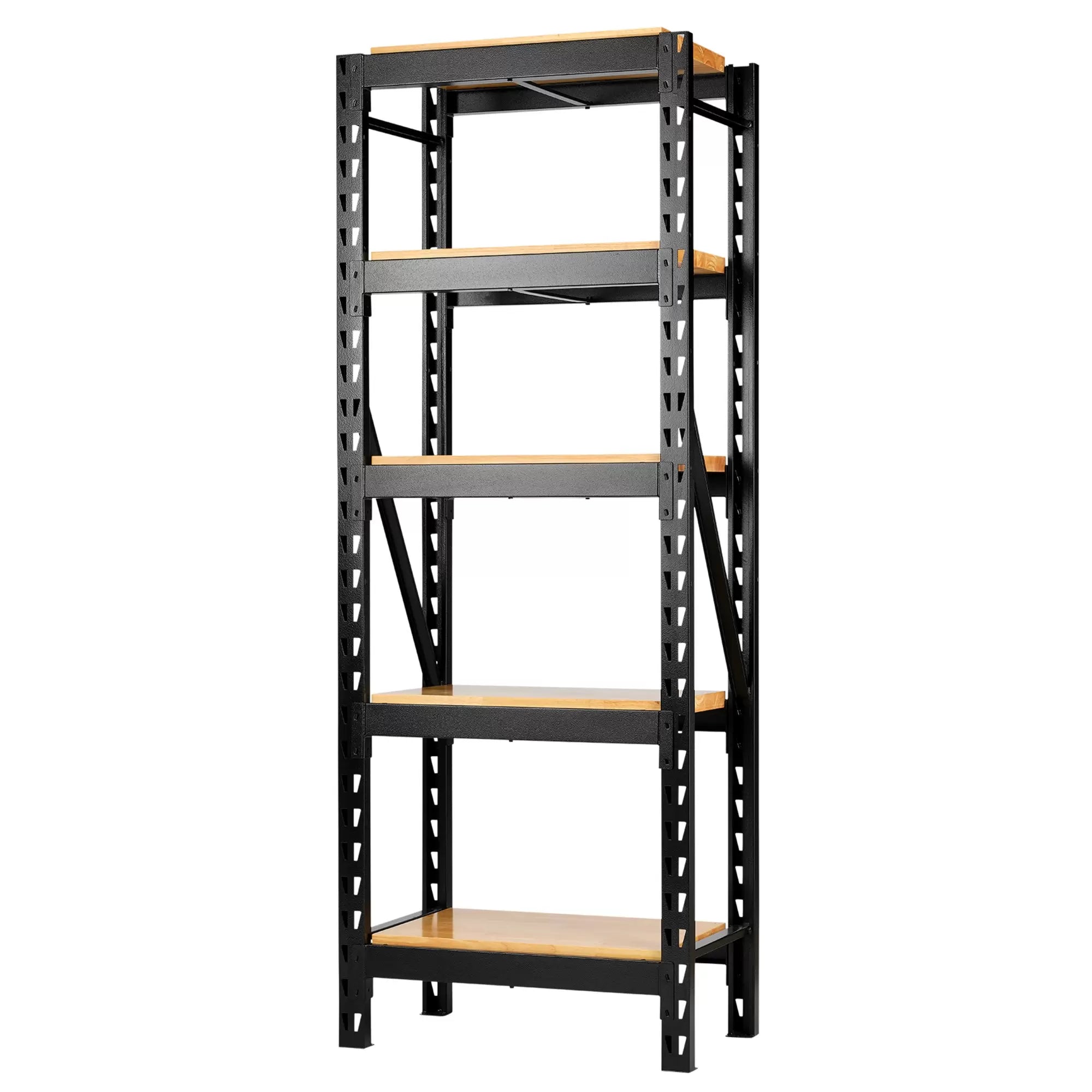 Draper Tools - 27998 - BUNKER 22 Piece Modular 5 Tier Racking with Hardwood Shelving, 750mm