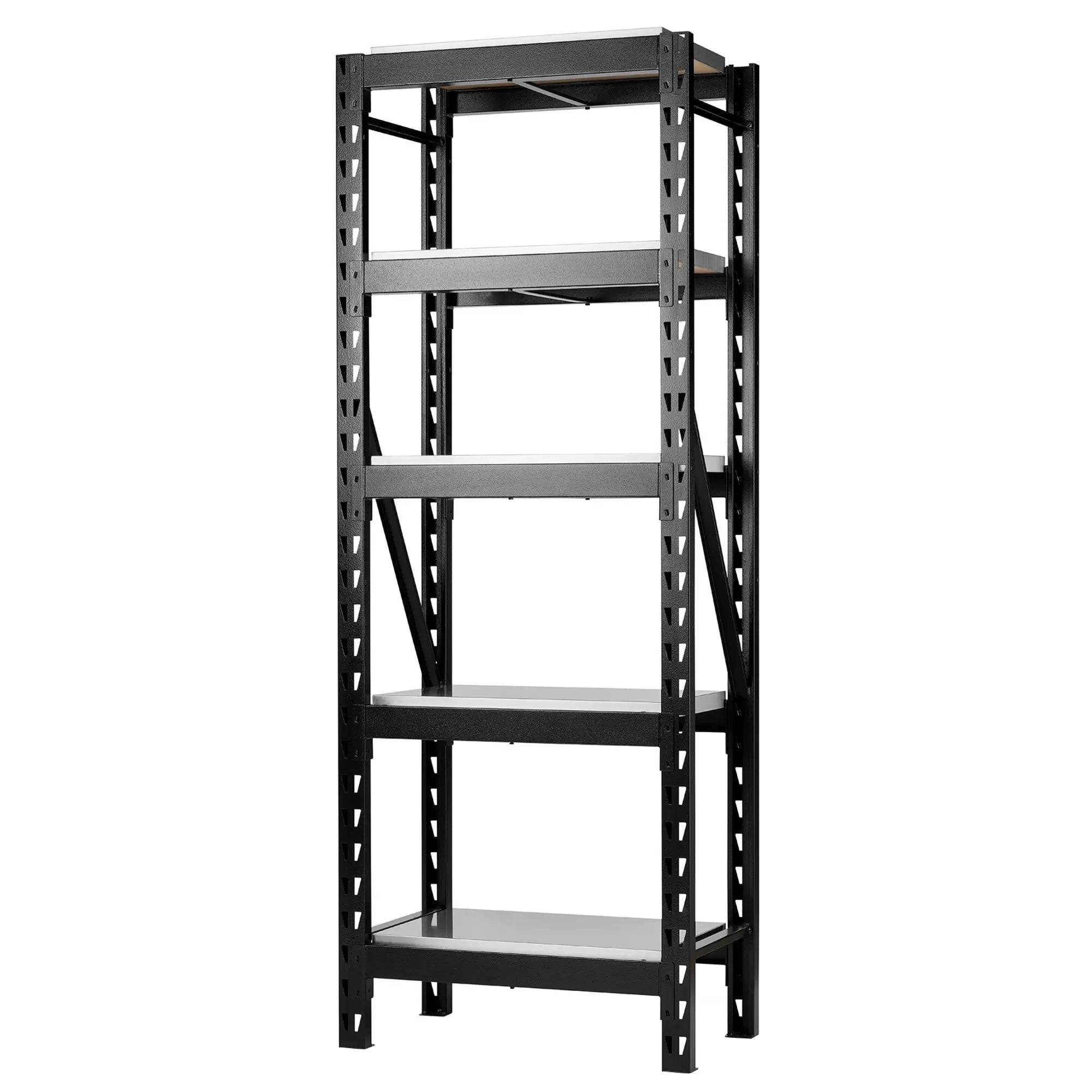 Draper Tools - 28000 - BUNKER 22 Piece Modular 5 Tier Racking with Stainless Steel Shelving, 750mm