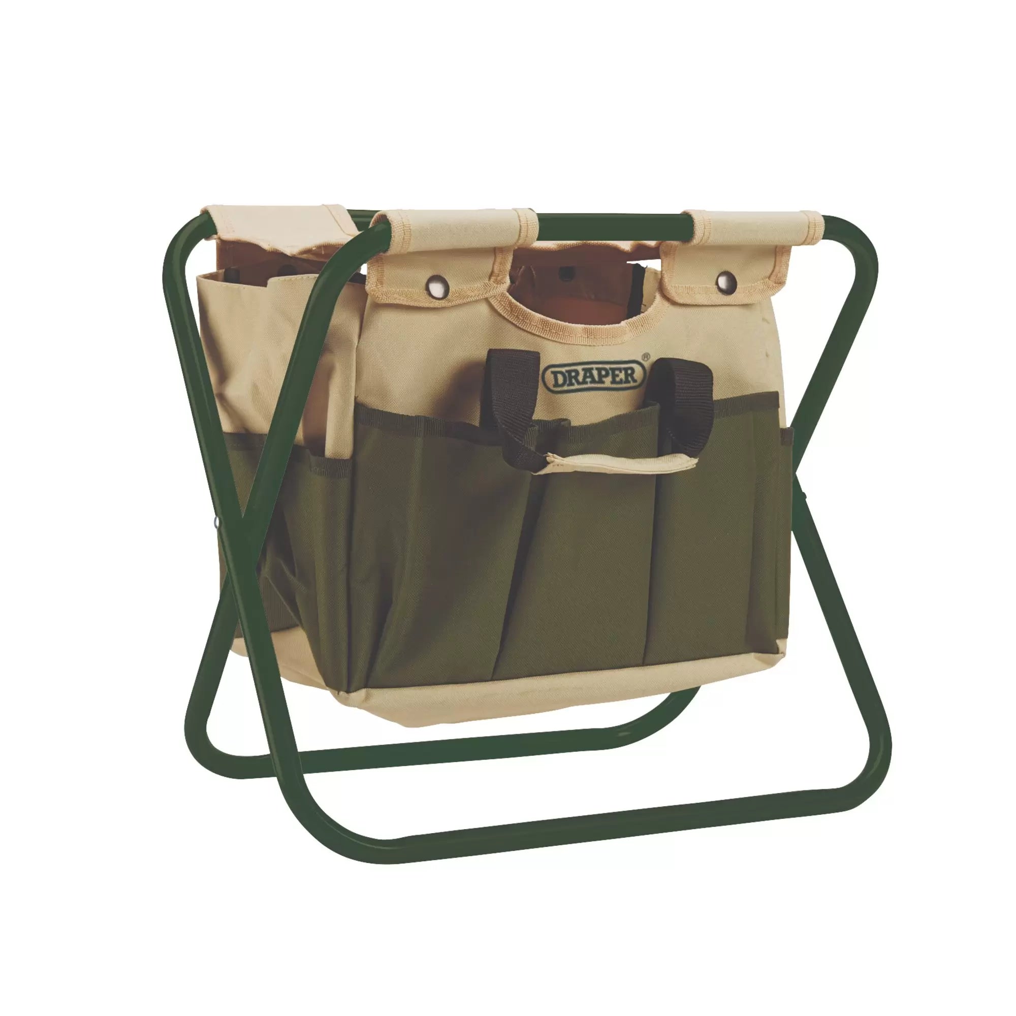 Draper Tools - 28052 - 2-in-1 Foldable Seat and Bag