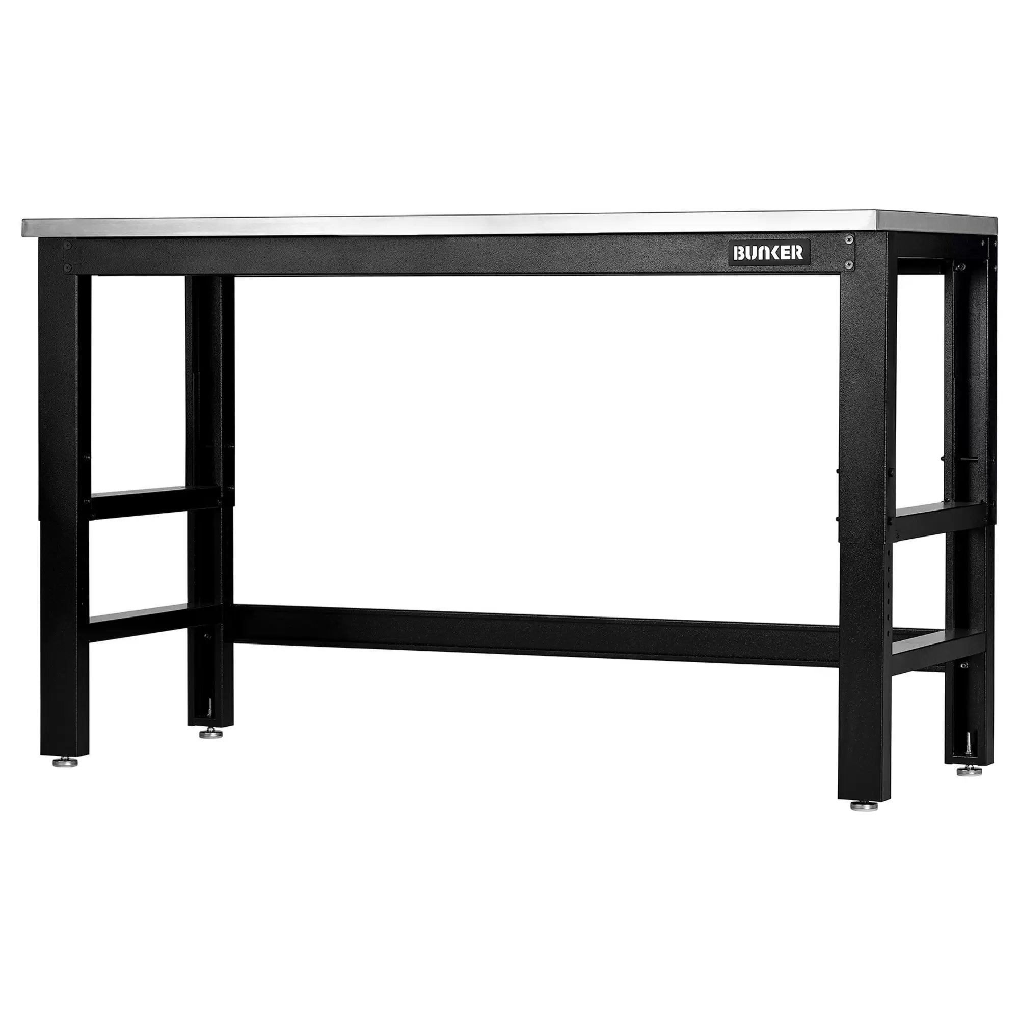 Draper Tools - 28090 - BUNKER Workbench with Stainless Steel Worktop, 1550mm