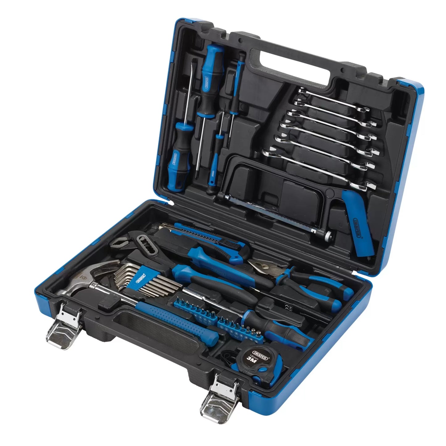 Draper Tools - 28106 - Tool Kit, Blue (58 Piece)