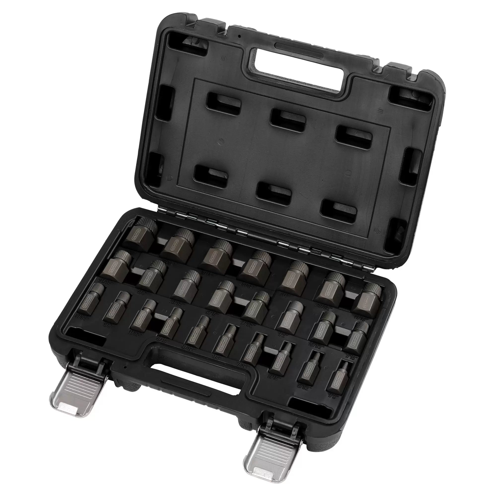 Draper Tools - 28196 - Imperial Bolt Extractor Set, 3/8" Sq. Dr. (25 Piece)