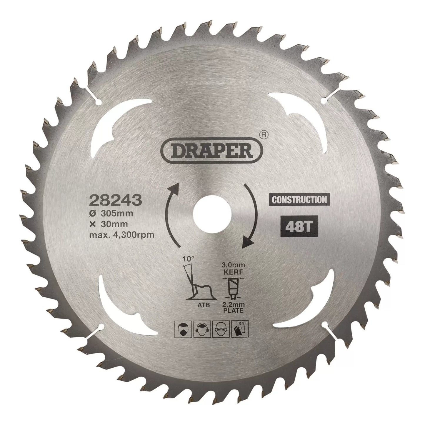 Draper Circular Saw Blade 305mm 48T