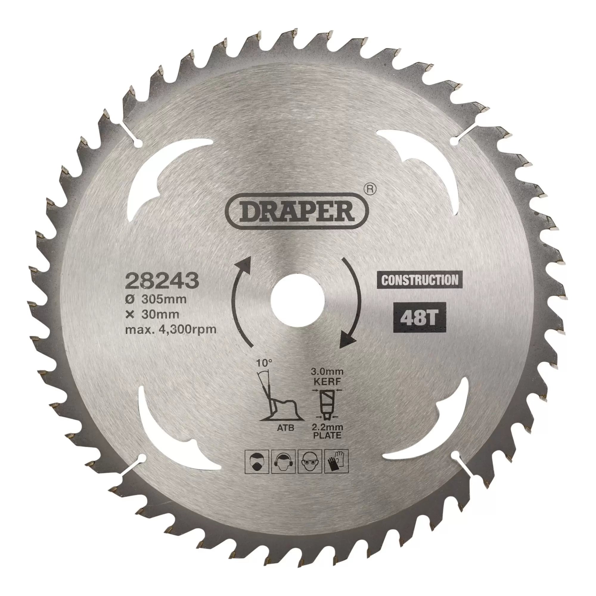 Draper Circular Saw Blade 305mm 48T