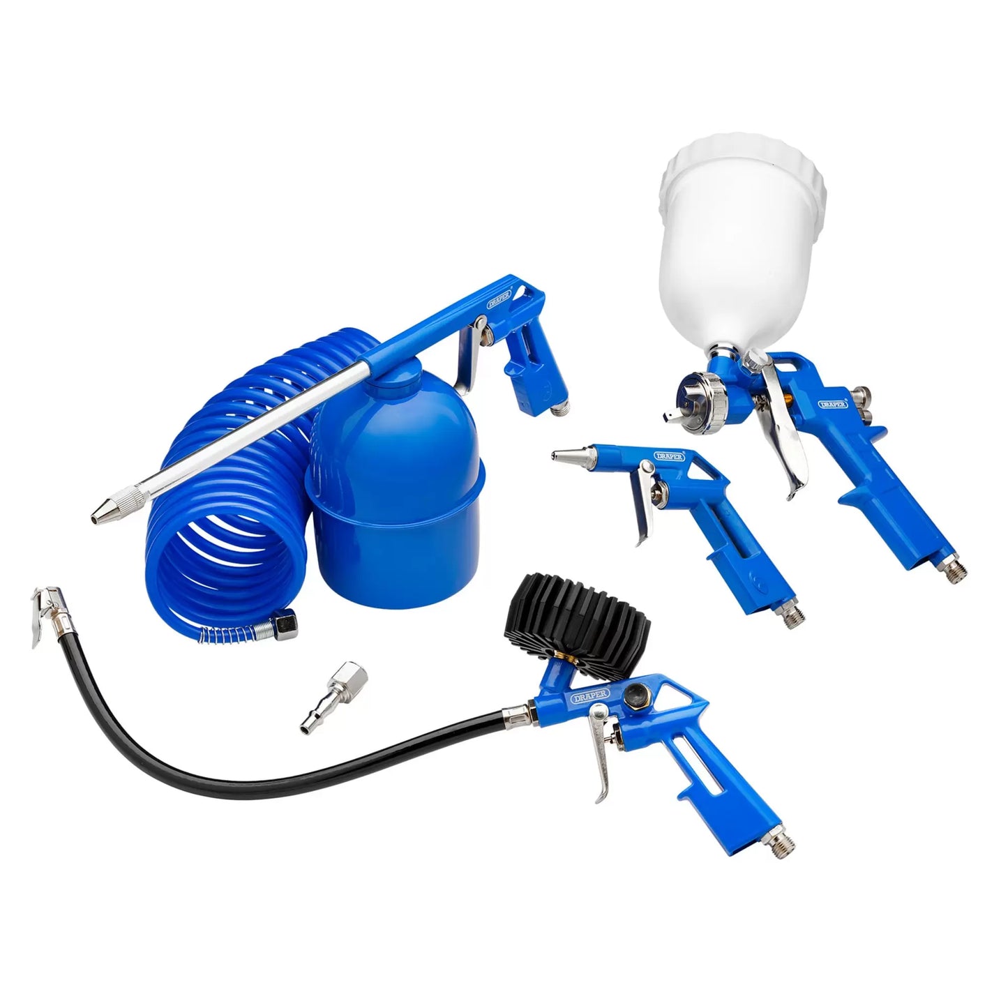 Draper Tools - 28357 - Air Tool Kit, 1/4" BSP (5 Piece)
