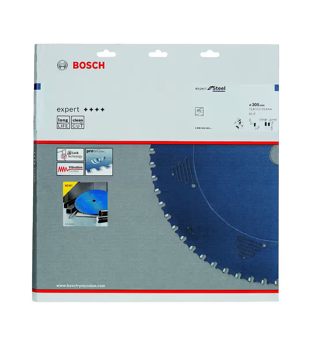 Bosch Circular Saw Blade | 305mm Diameter, 60 Tooth | Fine Finish Blade