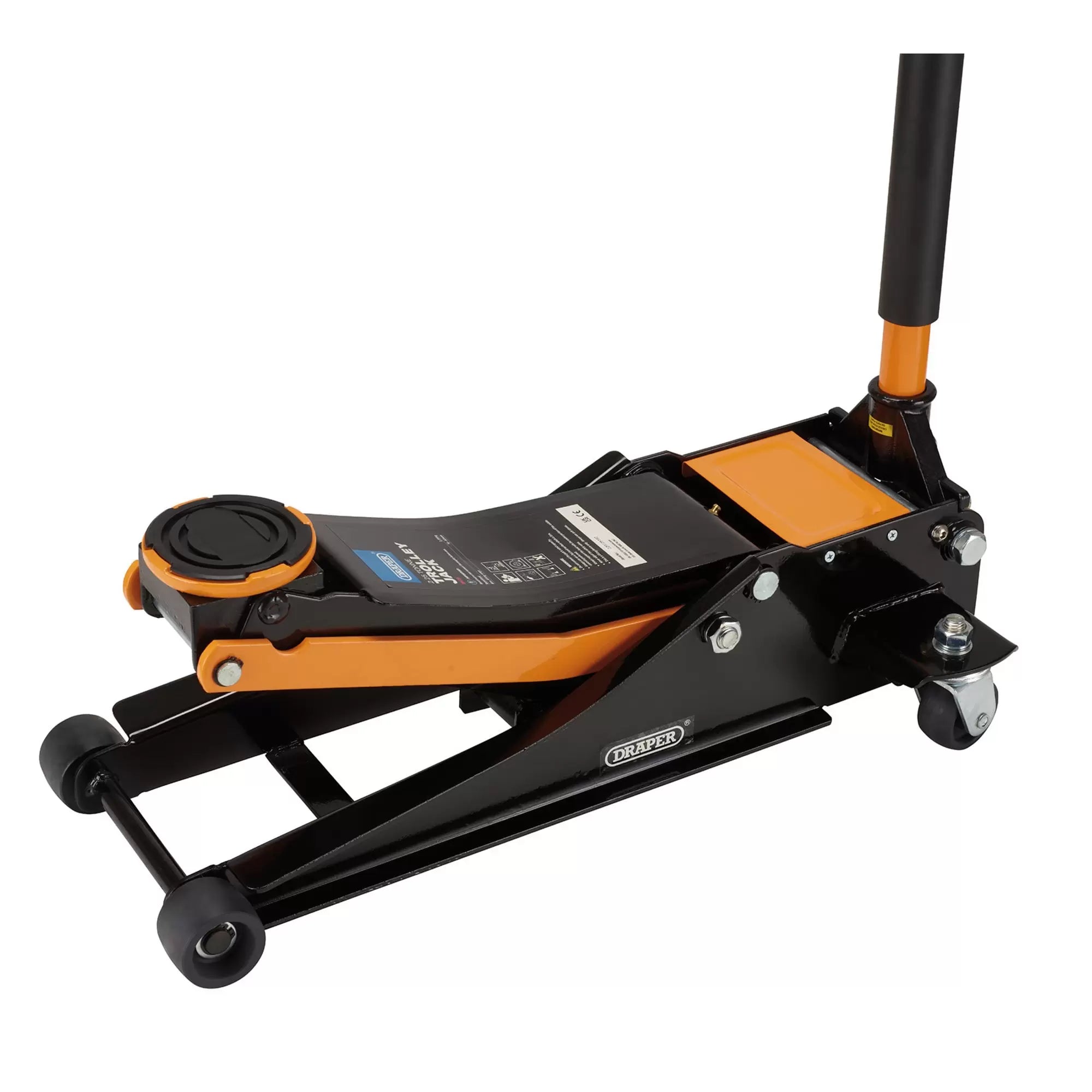 Draper Tools - 28475 - Trolley Jack, 2.25 Tonne, Orange