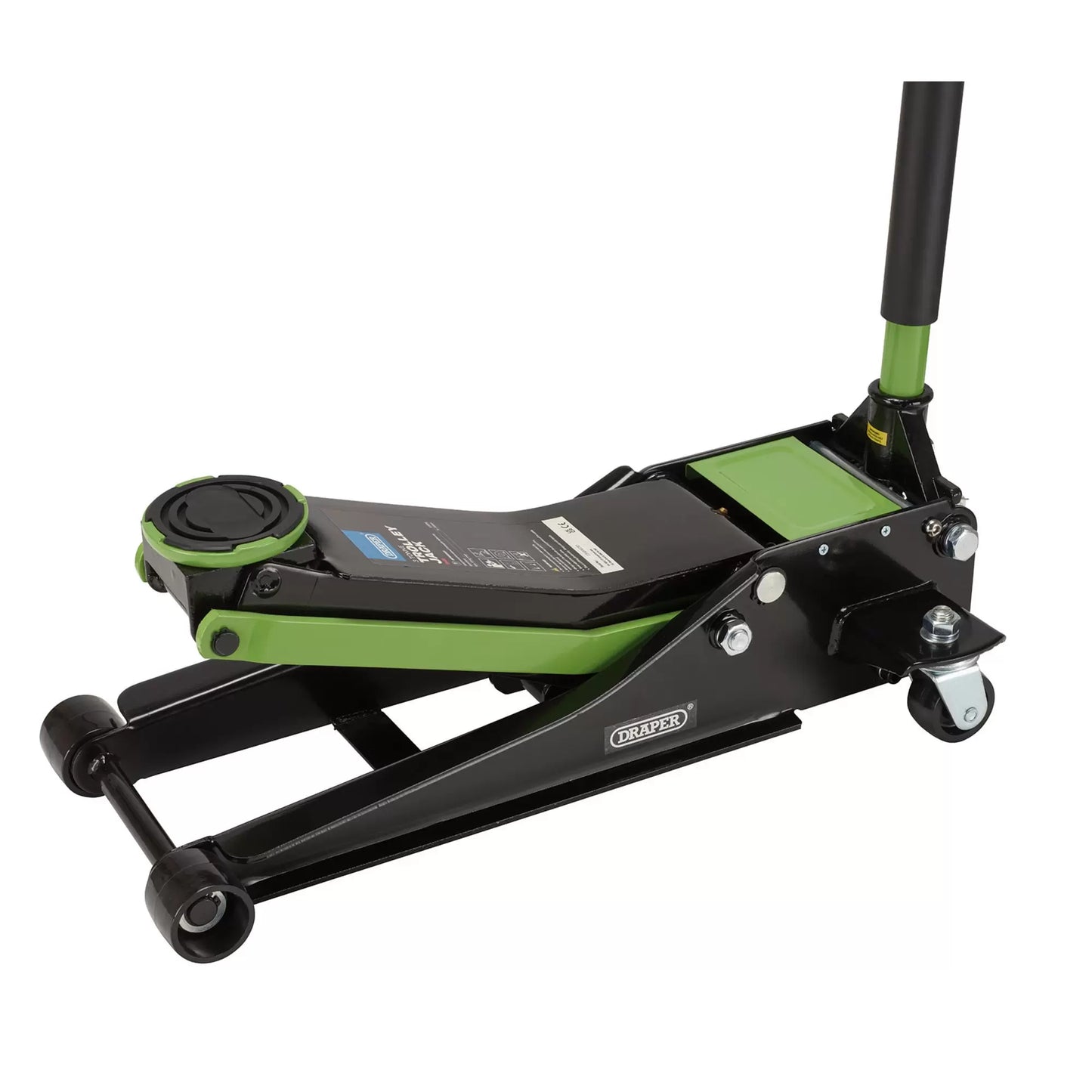 Draper Tools - 28485 - Trolley Jack, 3 Tonne, Green