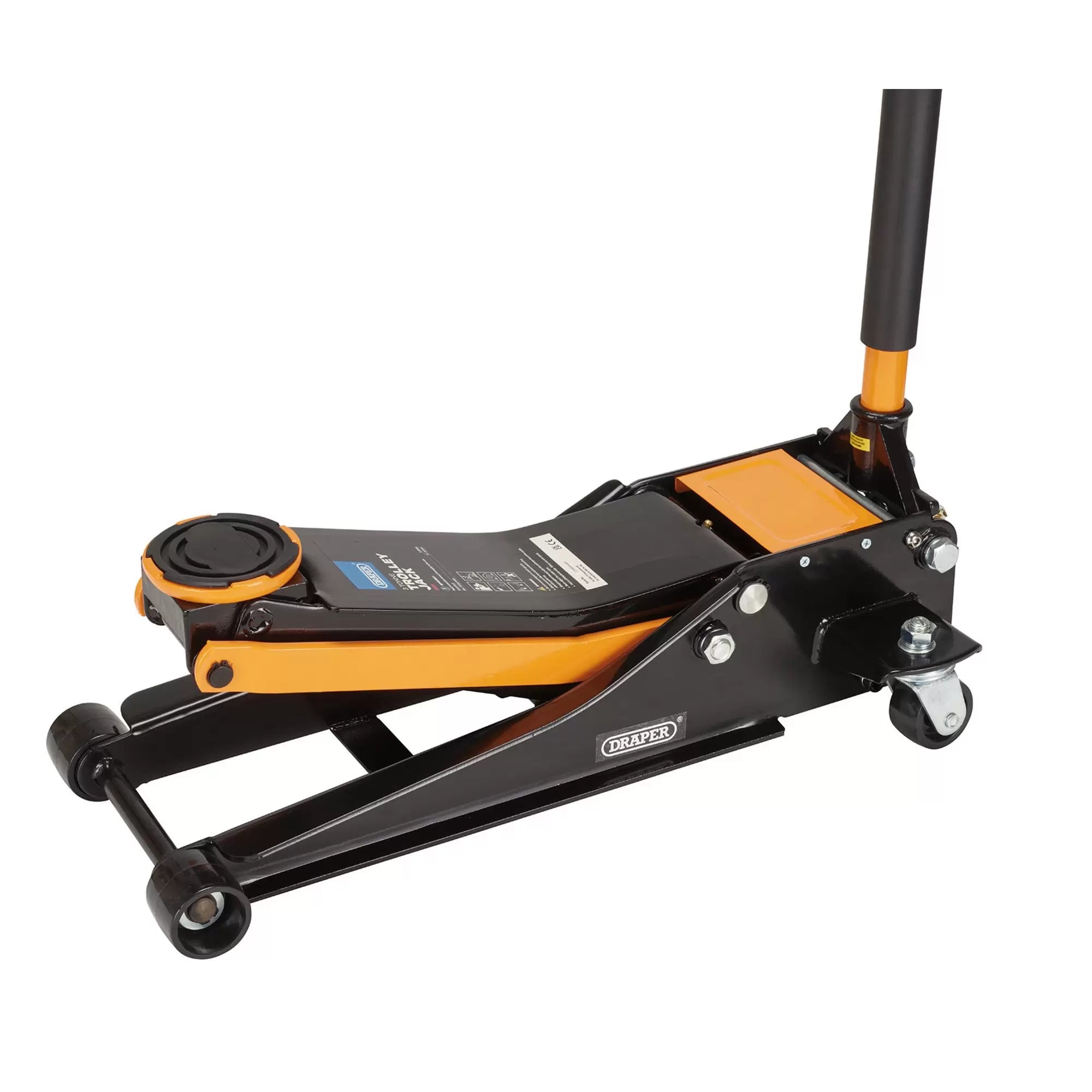 Draper Tools - 28494 - Trolley Jack, 3 Tonne, Orange