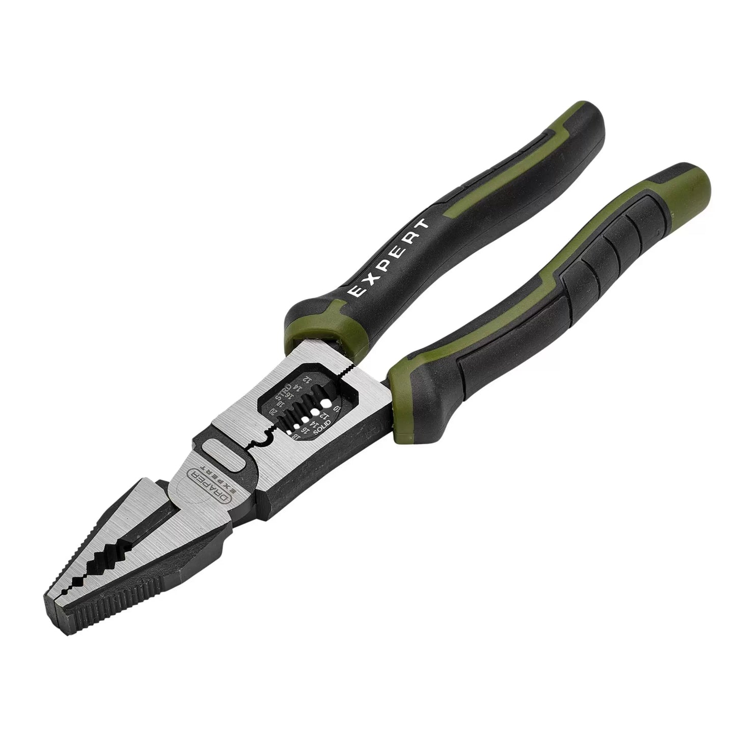 Draper Tools - 28525 - Draper Expert Combination Pliers with Wire Stripper, 200mm