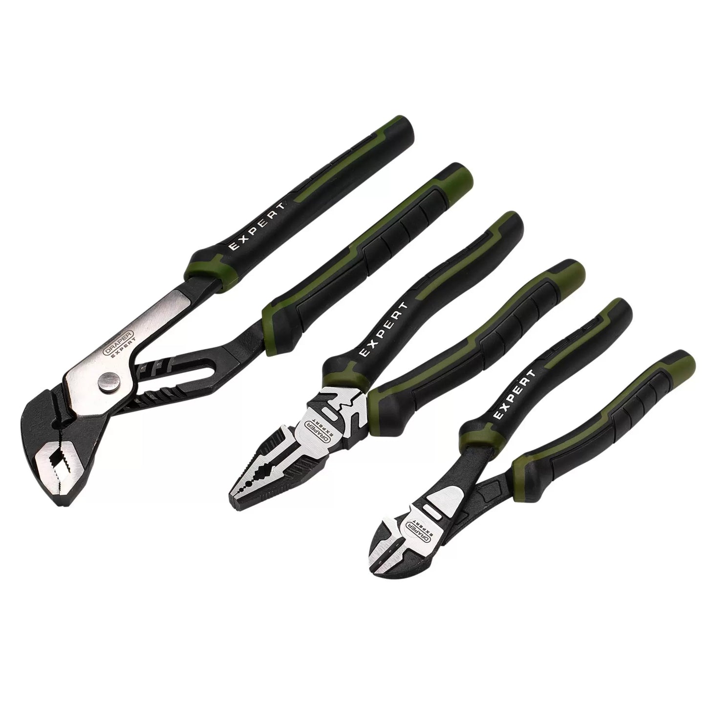 Draper Tools - 28536 - Draper Expert High Leverage Pliers Set with Water Pump Pliers (3 Piece)