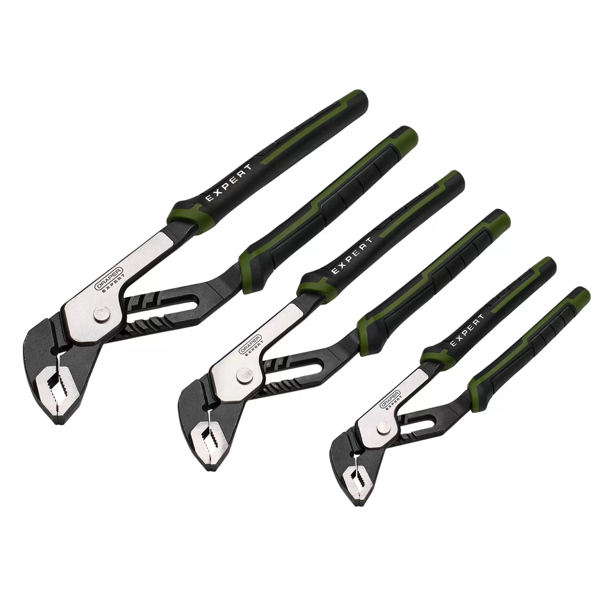 Draper Tools - 28542 - Draper Expert Water Pump Pliers Set (3 Piece)