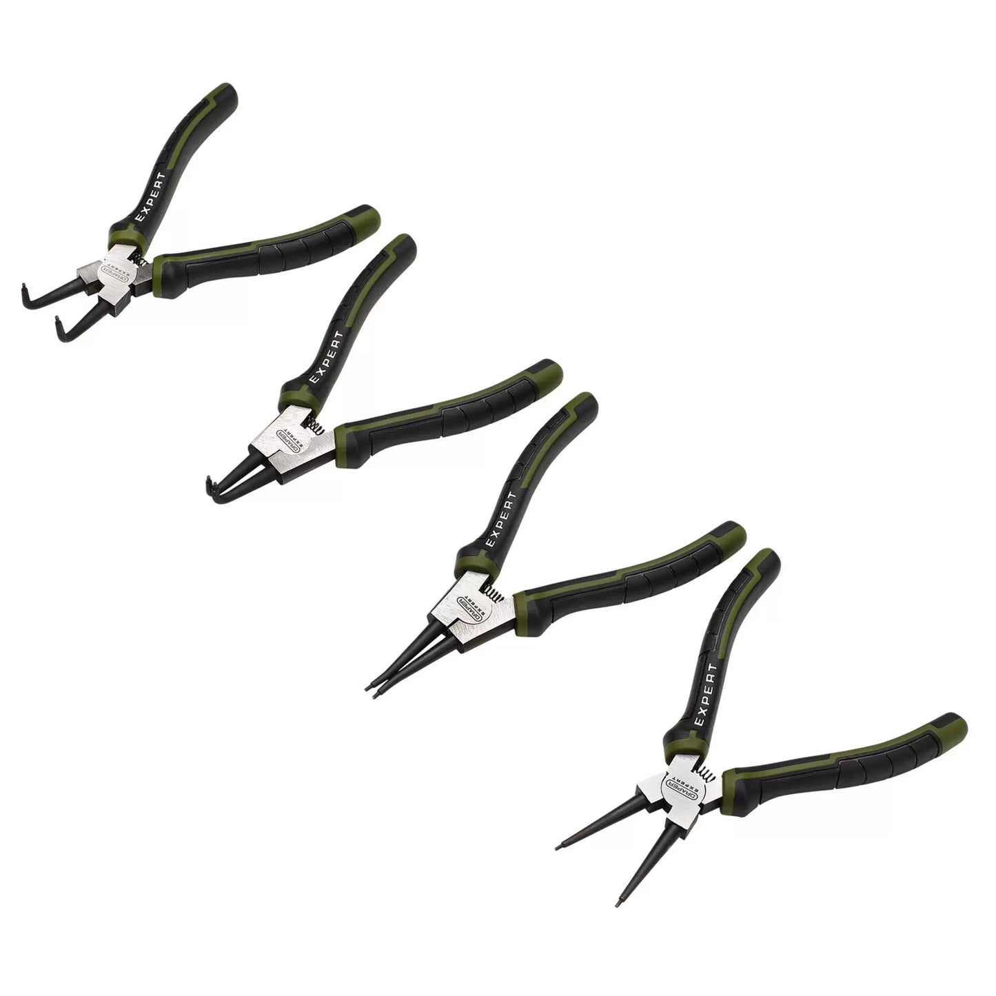 Draper Tools - 28617 - Draper Expert Circlip Pliers Set, 180mm (4 Piece)