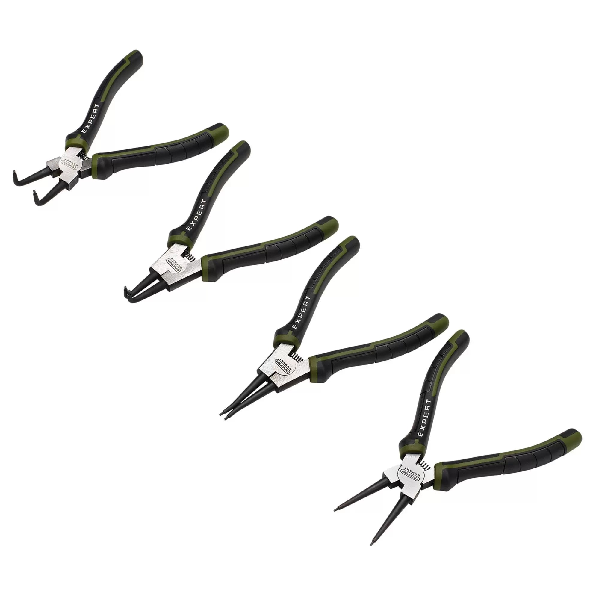 Draper Tools - 28617 - Draper Expert Circlip Pliers Set, 180mm (4 Piece)
