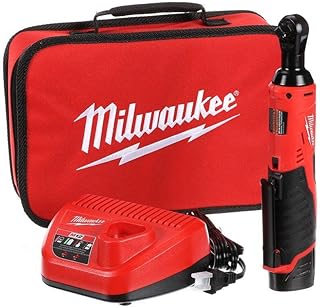 Milwaukee  2457-21 3/8-in Cordless M12 Lithium-Ion Ratchet Kit (Ratchet Kit w/Tool Bag)