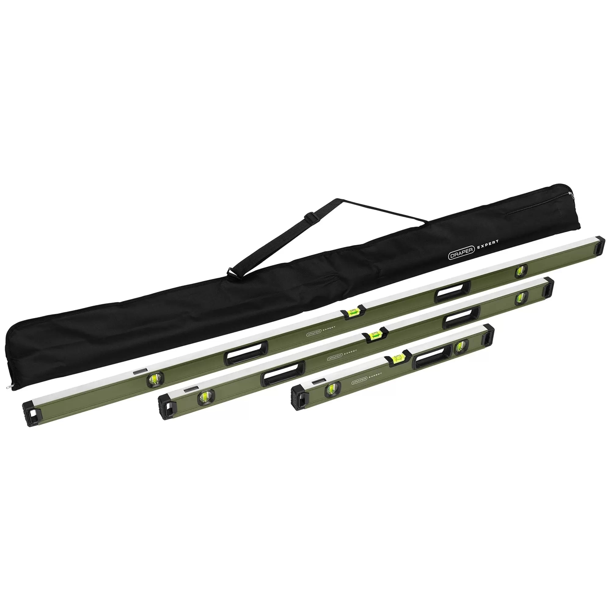 Draper Tools - 29006 - Draper Expert Box Spirit Level with Handle Set (3 Piece)