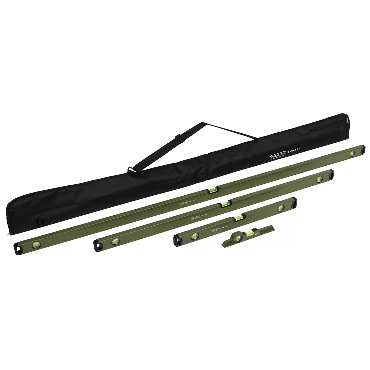 Draper Tools - 29056 - Draper Expert Box and Boat Spirit Level Set (4 Piece)