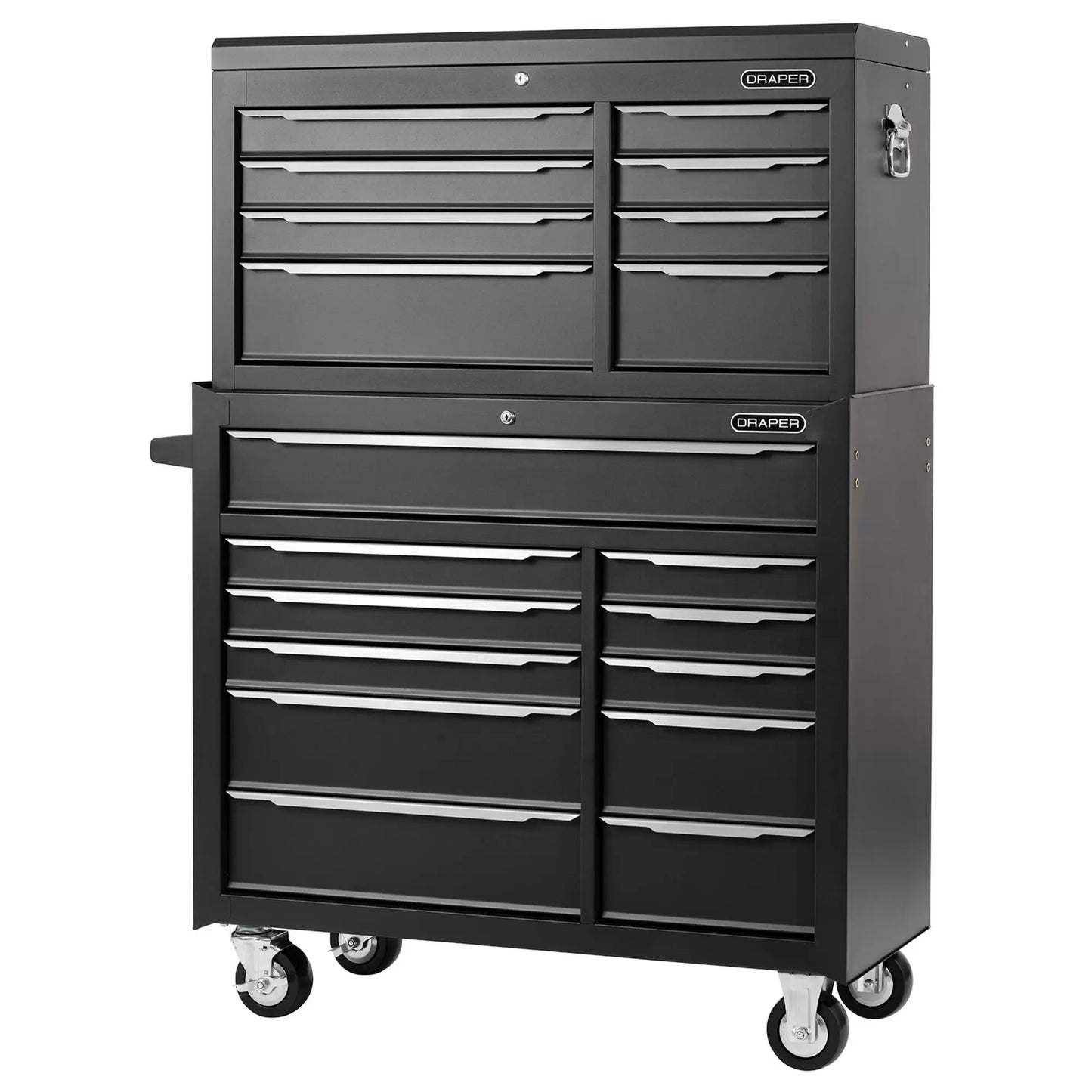 Draper Tools - 29357 - Combined Roller Cabinet and Tool Chest, 19 Drawer, 42"