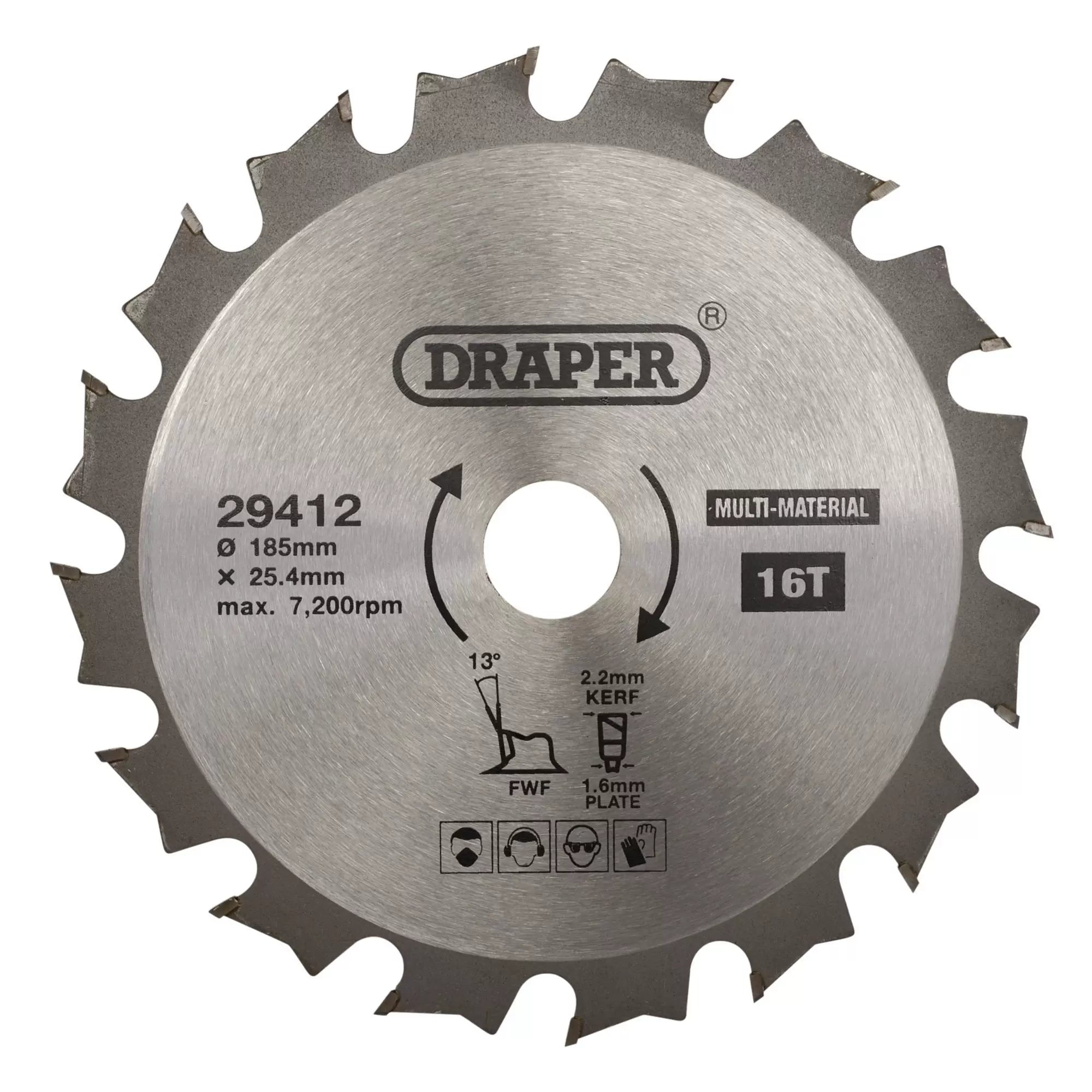 Draper Circular Saw Blade 185mm