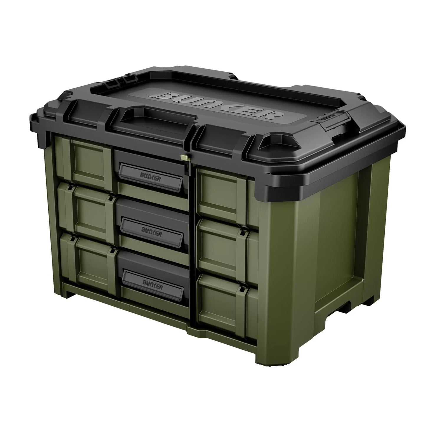 Draper Tools - 29441 - BUNKER Load-Up Stacking 3 Drawer Tool Box, 570mm