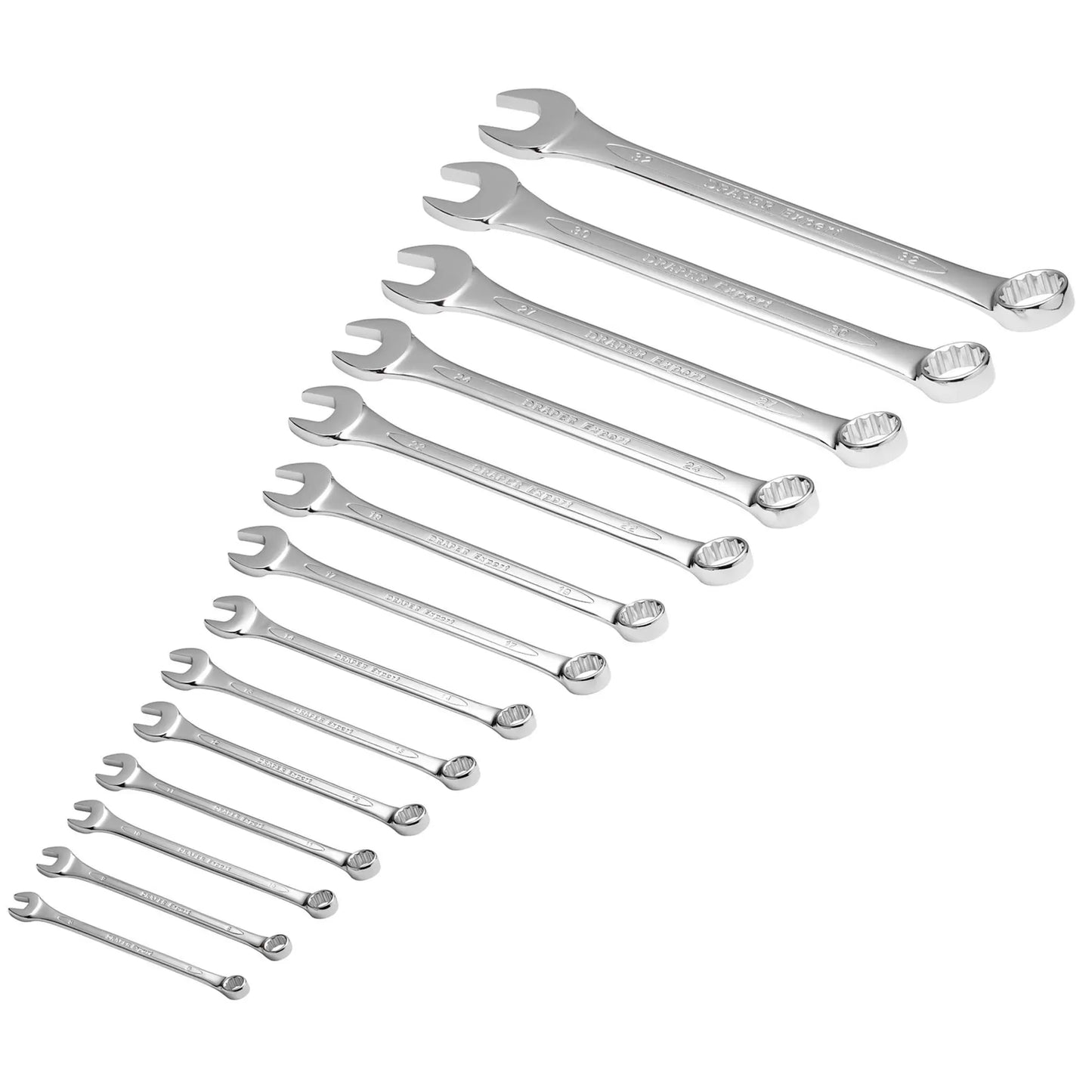 Draper Tools - 29547 - Draper Expert HI-TORQ® Metric Combination Spanner Set (14 Piece)