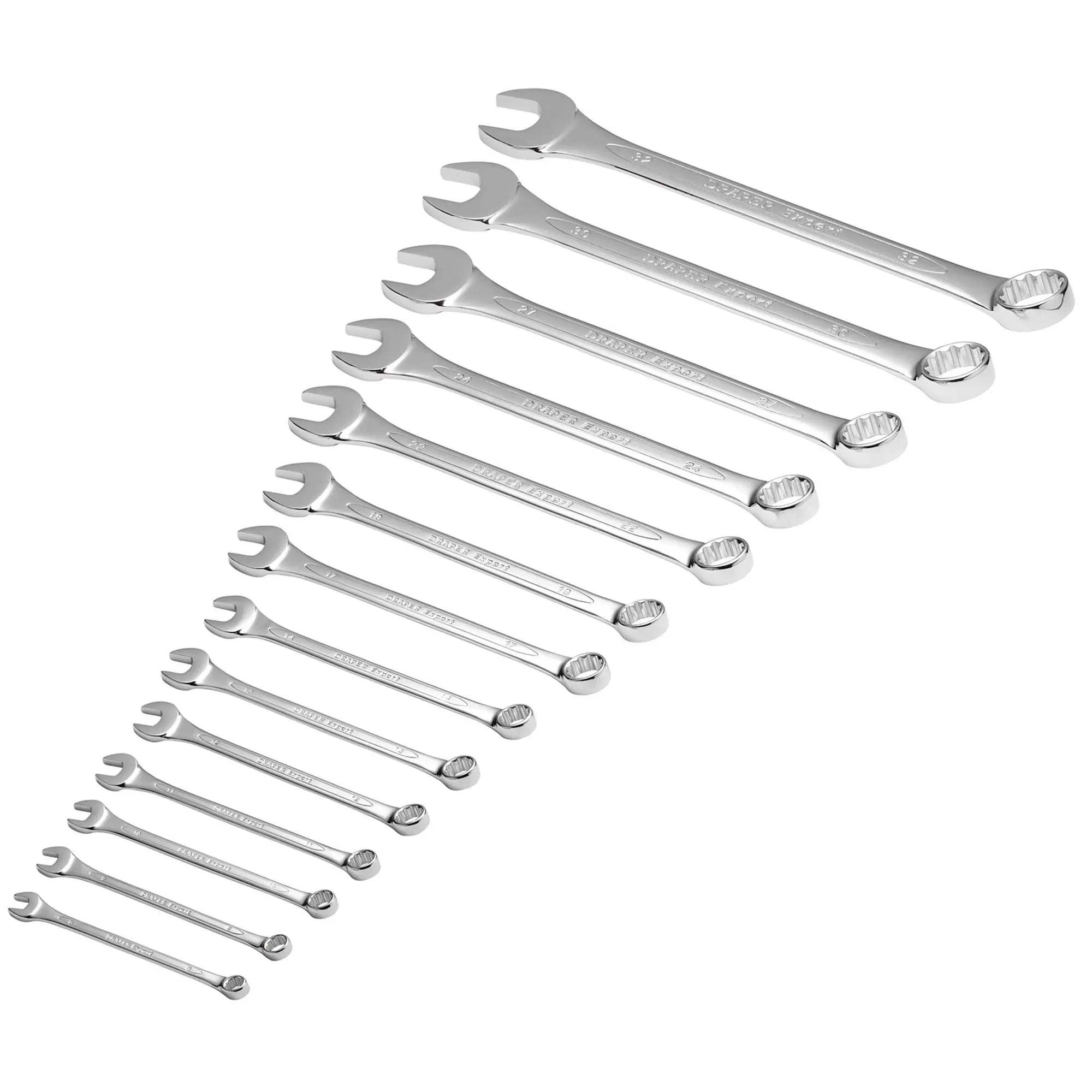 Draper Tools - 29547 - Draper Expert HI-TORQ® Metric Combination Spanner Set (14 Piece)