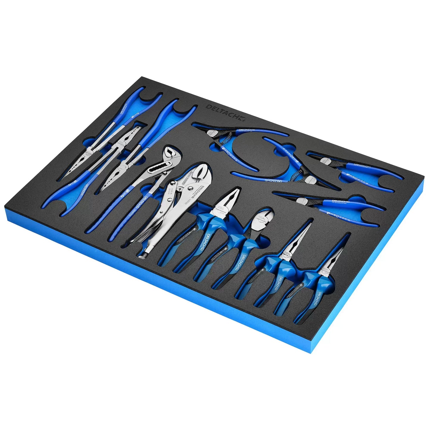 Draper Tools - 29582 - Pliers Set in EVA Foam Inlay (13 Piece)