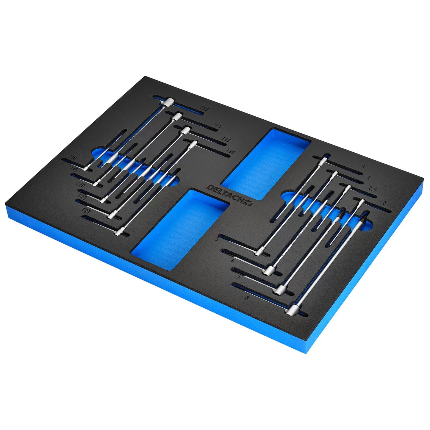 Draper Tools - 29640 - Torx and Hex T-Key Set in EVA Foam Inlay (17 Piece)
