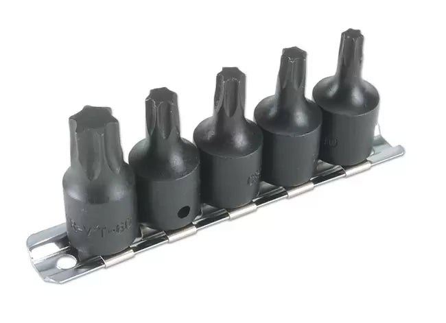 Laser - 2983 - Star Socket Bit Set 3/8"D 5pc