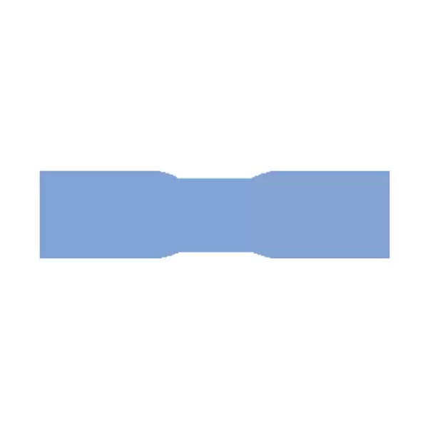 Durite 2-001-54 - Terminal Heatshrink Blue 5.0mm Bullet Receptacle Pk100