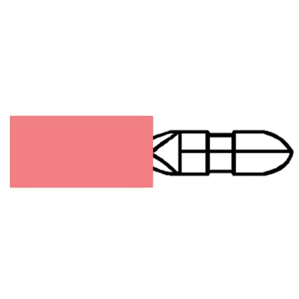 Durite 2-001-56 - Terminal Heatshrink Red 4.00mm Bullet Pk100